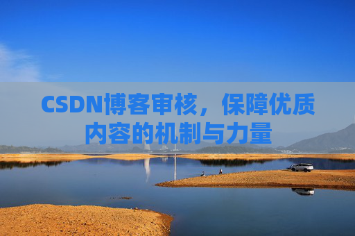 CSDN博客审核，保障优质内容的机制与力量